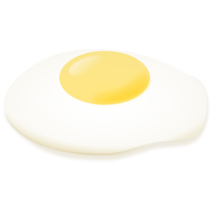 Fried egg PNG-61100